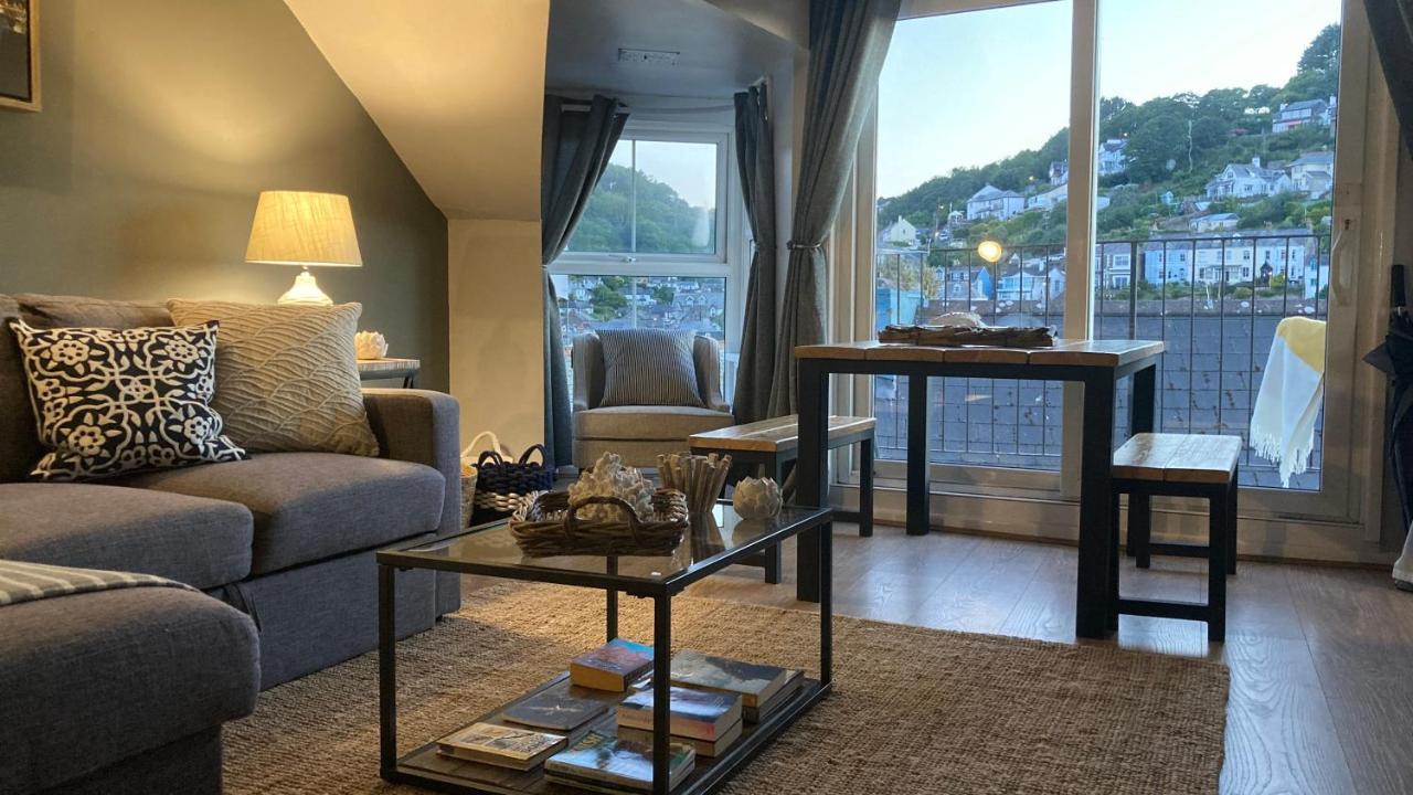 Looe With A View - Entire Apartment With Free Allocated Parking Exterior foto